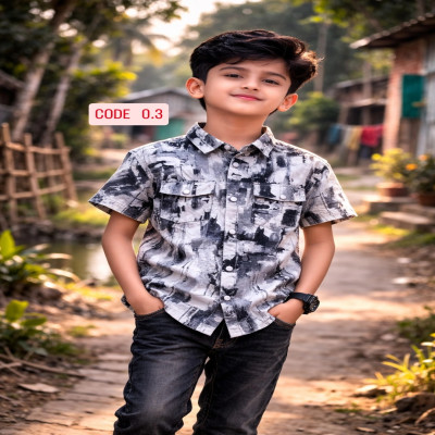 Premium Hawai Shirt For Kids | CODE 0.3