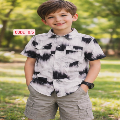 Premium Hawai Shirt For Kids | CODE 0.5
