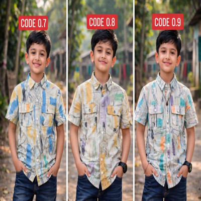 Premium Hawai Shirt For Kids | COMBO