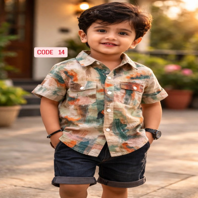 Premium Hawai Shirt For Kids | CODE 0.14
